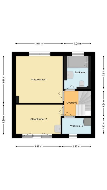 Emmalaan 6 Floorplan Blur 1