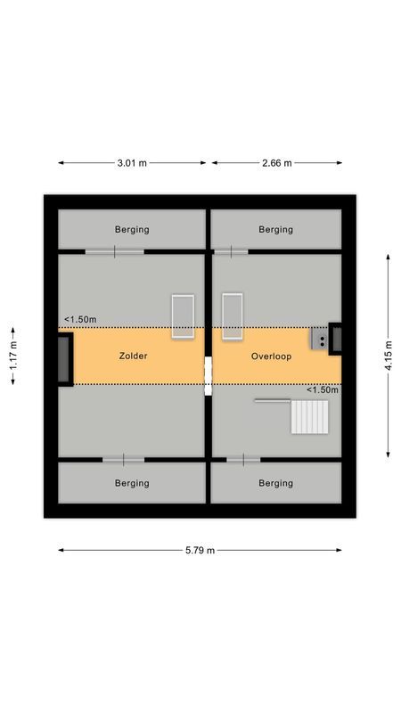 Emmalaan 6 Floorplan Blur 2