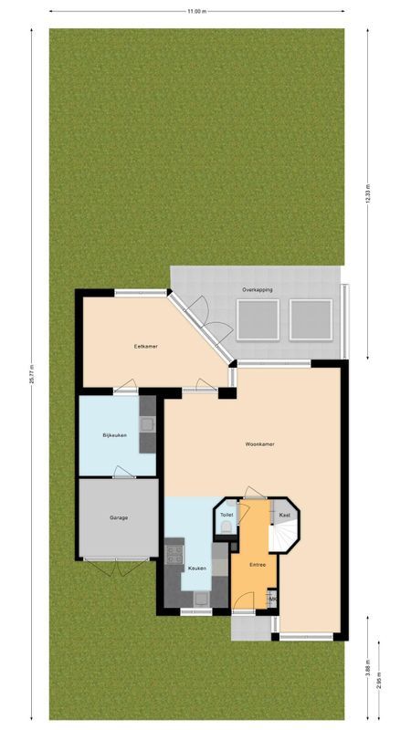 Schaarland 10 Floorplan Blur 0
