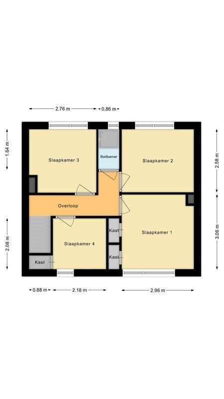 Schoolstraat 17 Floorplan Blur 1