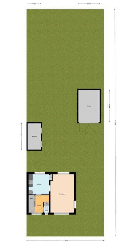 Schoolstraat 17 Floorplan Blur 2