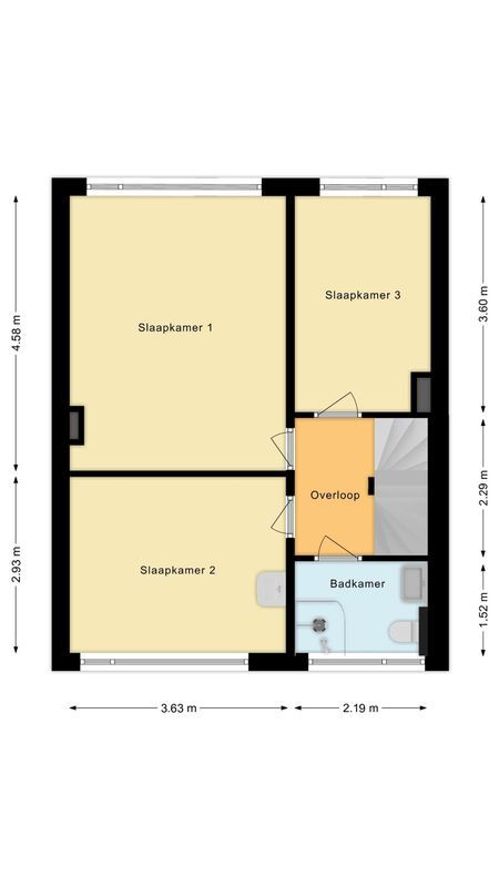 John Franklinstraat 17 Floorplan Blur 1