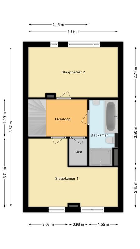 Bongelakker 80 Floorplan Blur 1