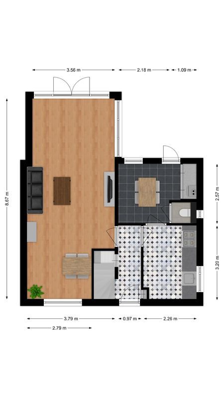 Julianastraat 7 Floorplan Blur 0