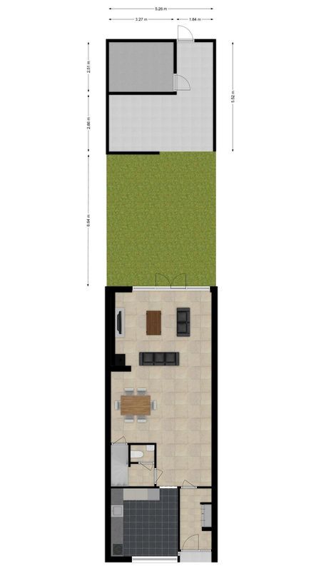 Spakenburglaan 118 Floorplan Blur 2
