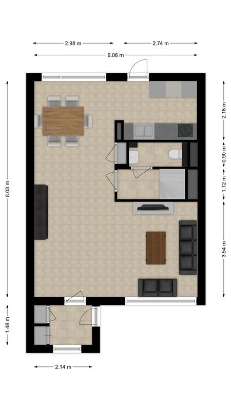 Pater van den Elsenpad 3 Floorplan Blur 0