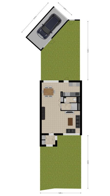 Pater van den Elsenpad 3 Floorplan Blur 2
