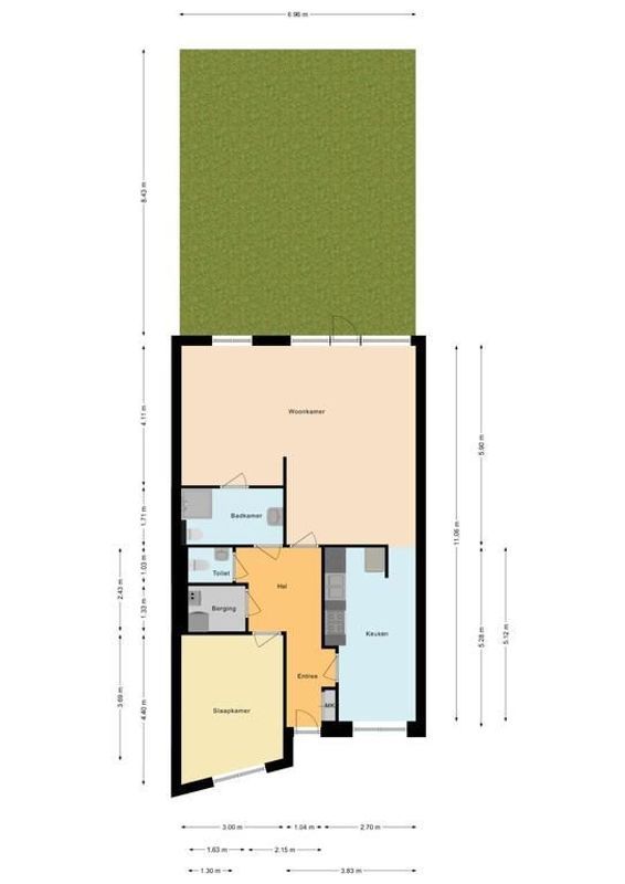het Hooghuis 2 Floorplan Blur 3