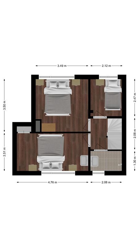 Langevoorenstraat 15 Floorplan Blur 1