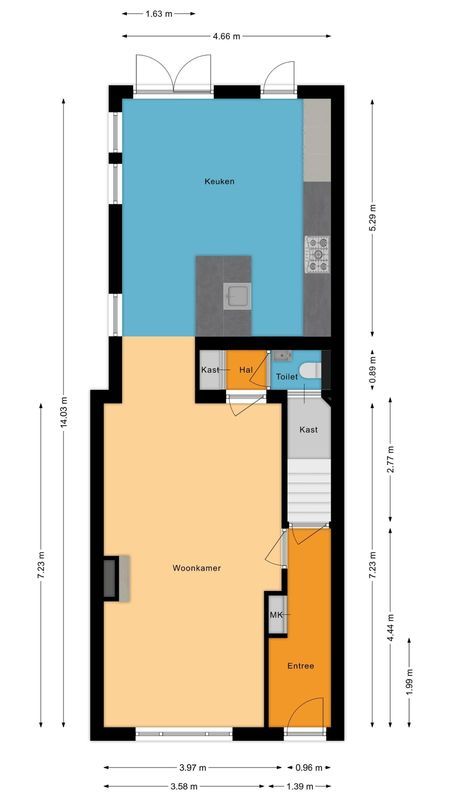 Gerardus Majellastraat 41 Floorplan Blur 0