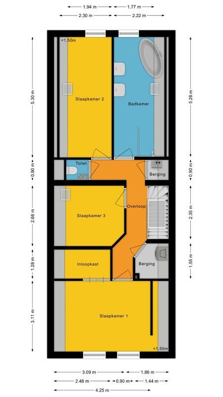 Gerardus Majellastraat 41 Floorplan Blur 1