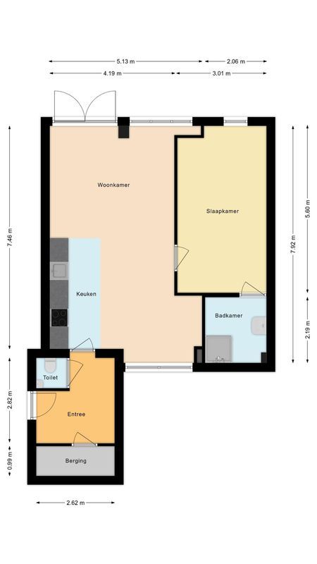 Mendelssohnlaan 3 - B Floorplan Blur 0