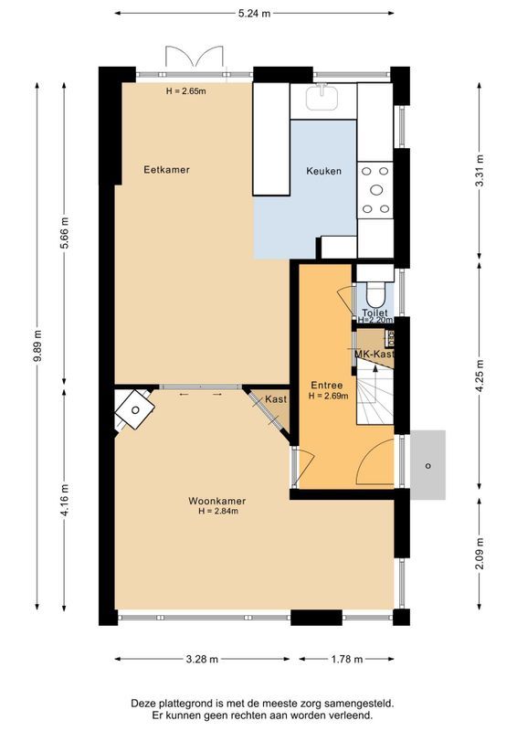 Pauwstraat 1 Floorplan Blur 1