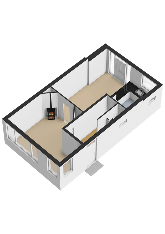 Pauwstraat 1 Floorplan Blur 2