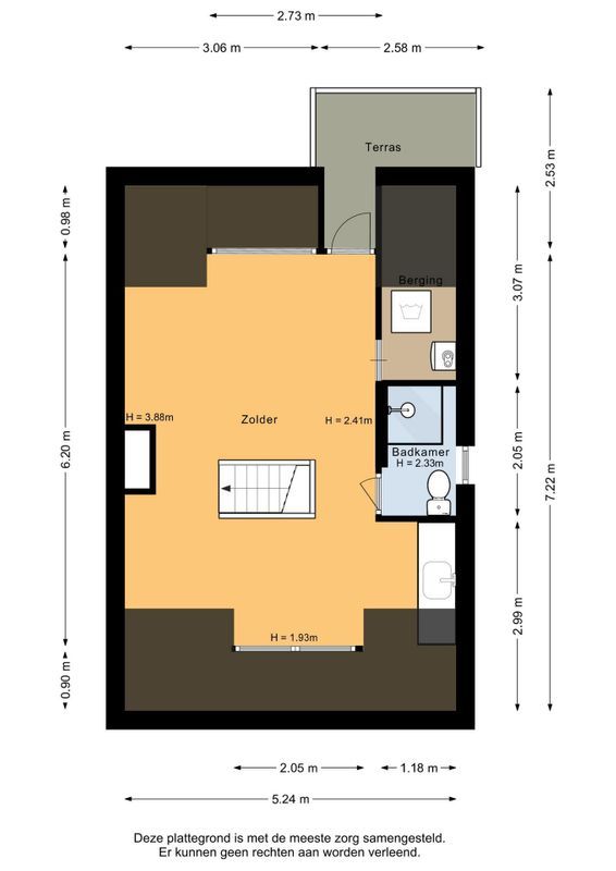 Pauwstraat 1 Floorplan Blur 5