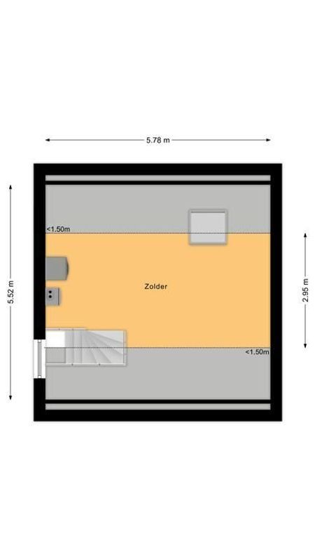 de Ambachten 118 Floorplan Blur 2