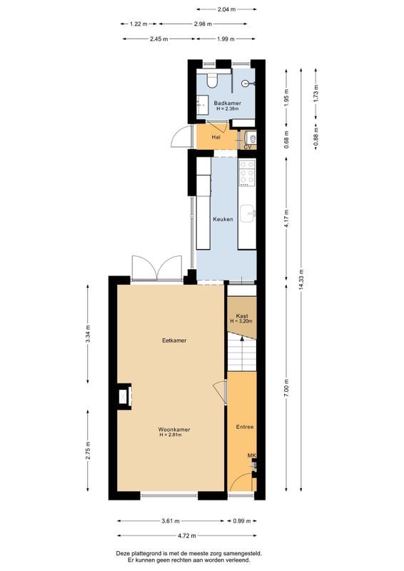 Valkenierslaan 236 Floorplan Blur 1