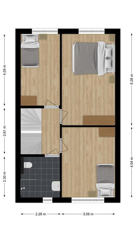 Zevenaarstraat 12 Floorplan Blur 1