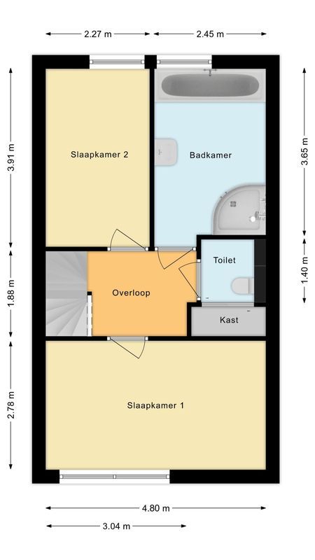 Cypressenstraat 27 Floorplan Blur 2