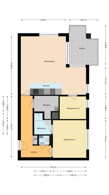 Nieuwendijk 3 - A Floorplan Blur 0