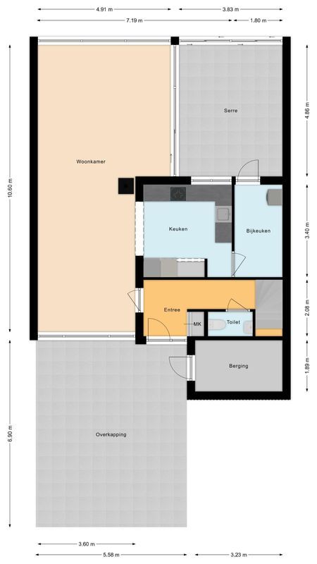 Joke Smitstraat 10 Floorplan Blur 0