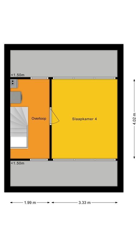 Uranusstraat 4 Floorplan Blur 2