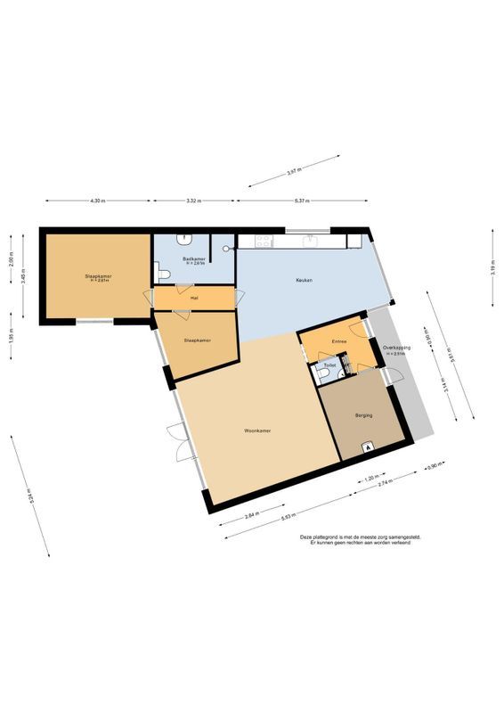 Tuin Ginneken 18 Floorplan Blur 1