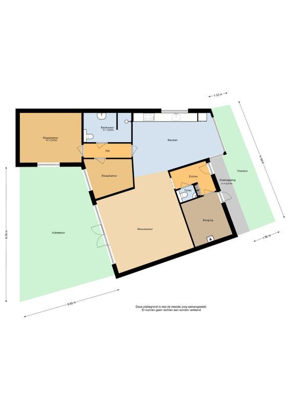 Tuin Ginneken 18 Floorplan Blur 3