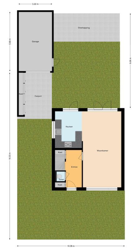 Rembrandtlaan 32 Floorplan Blur 3