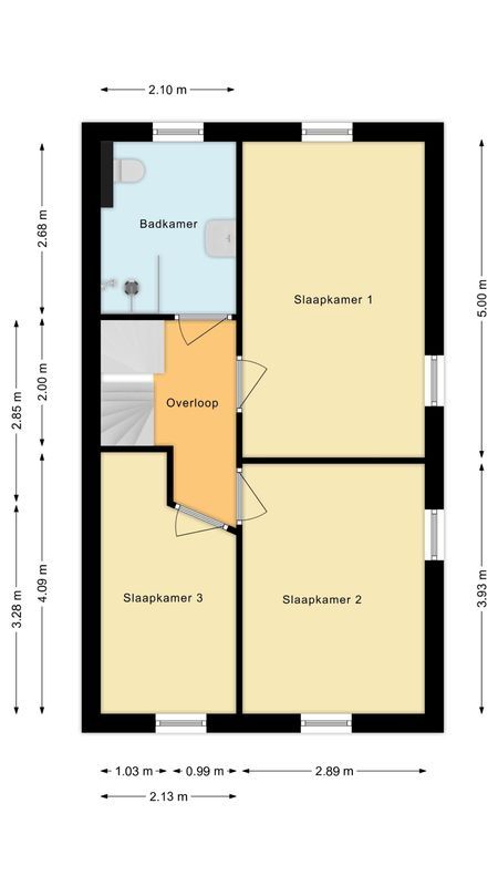de Ambachten 93 Floorplan Blur 2