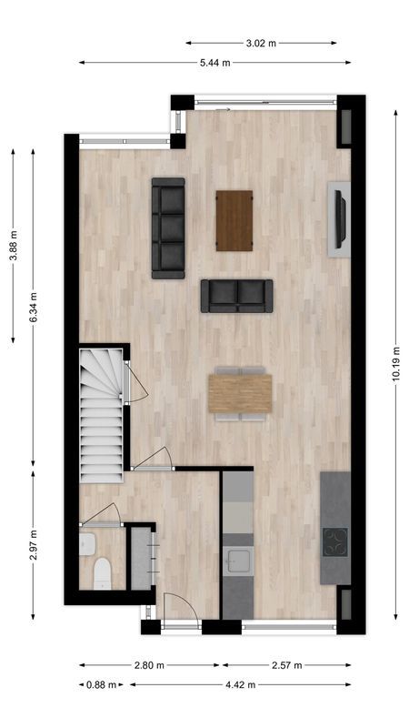 Odiliapeelstraat 33 Floorplan Blur 1