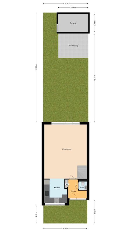 Volmolenplein 2 - A Floorplan Blur 0