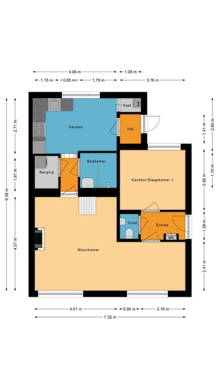 Watertorenstraat 3 Floorplan Blur 1