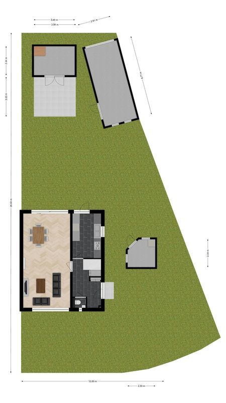 Mozartlaan 236 Floorplan Blur 2