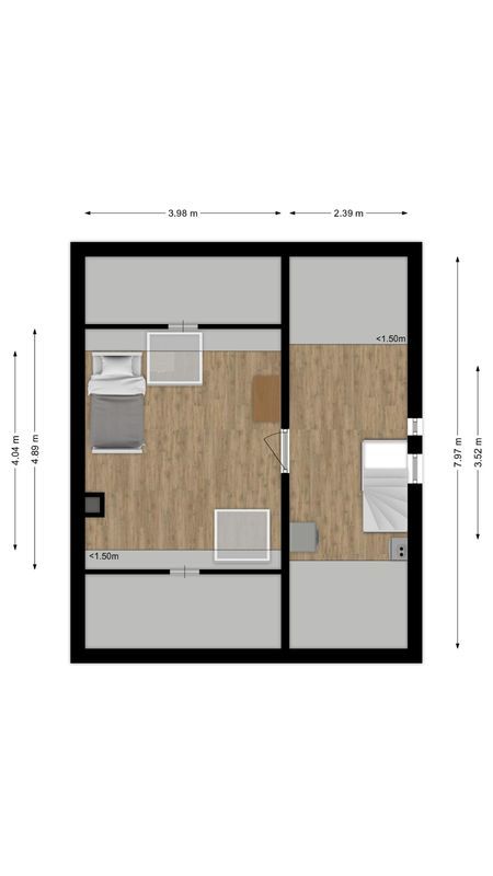 Mozartlaan 236 Floorplan Blur 3