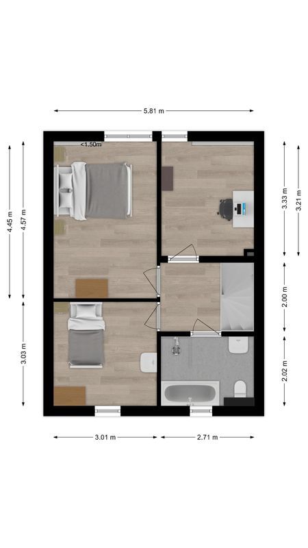 Valeriaan 27 Floorplan Blur 1