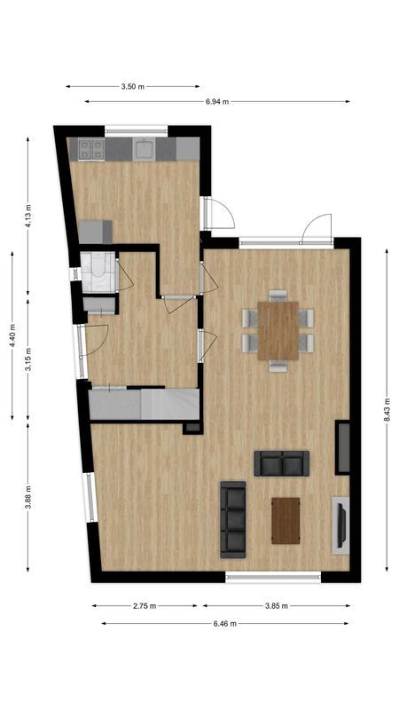 Karmijnstraat 52 Floorplan Blur 0