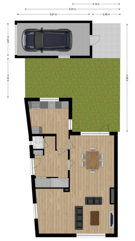 Karmijnstraat 52 Floorplan Blur 2