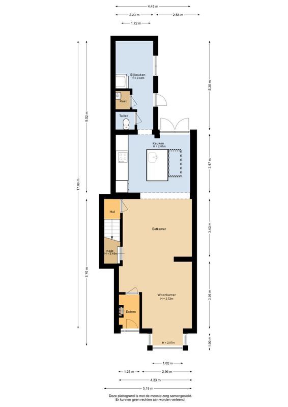 Dijkstraat 27 Floorplan Blur 1