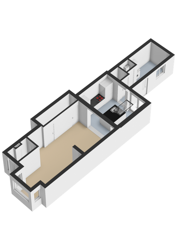 Dijkstraat 27 Floorplan Blur 2