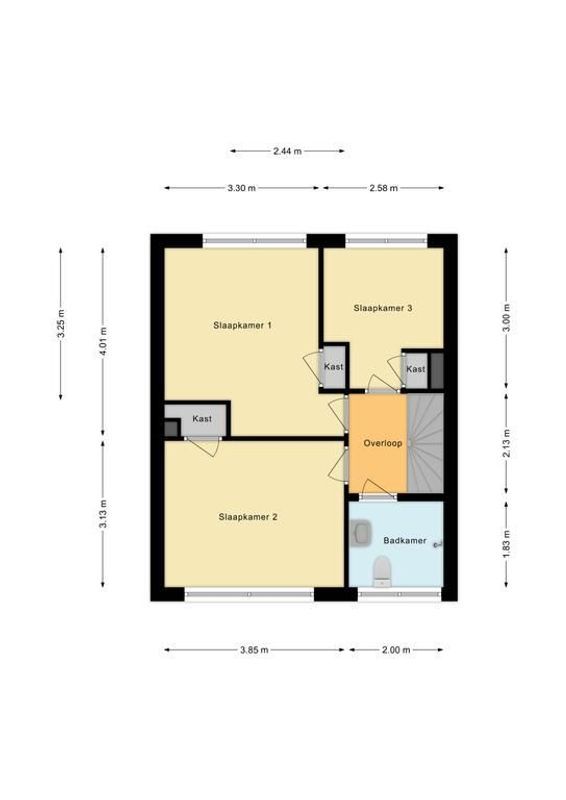 Jan van Galenstraat 23 Floorplan Blur 1
