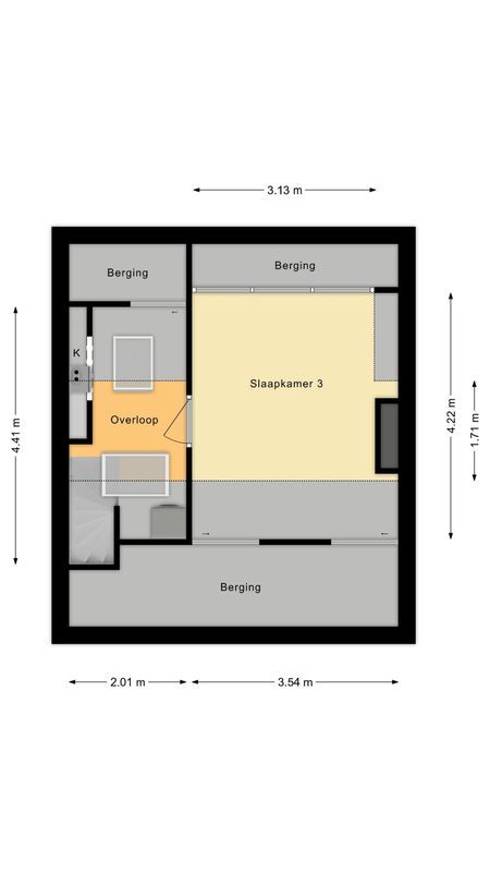 Midaslaan 25 Floorplan Blur 2