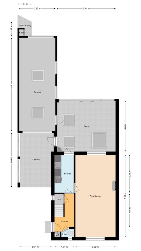 van der Puttstraat 52 Floorplan Blur 0