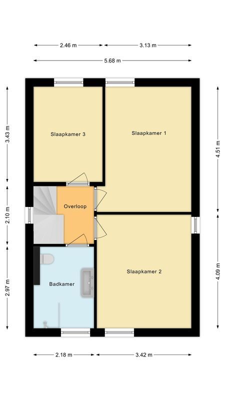 Mary Zeldenrustlaan 35 Floorplan Blur 1