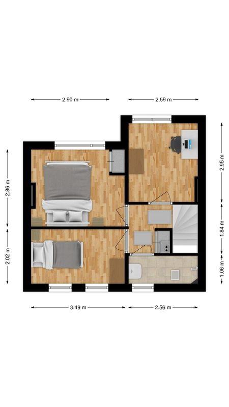 Margrietstraat 18 Floorplan Blur 1