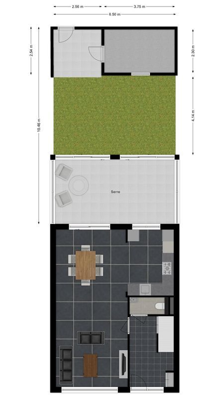 Amarantstraat 62 Floorplan Blur 2
