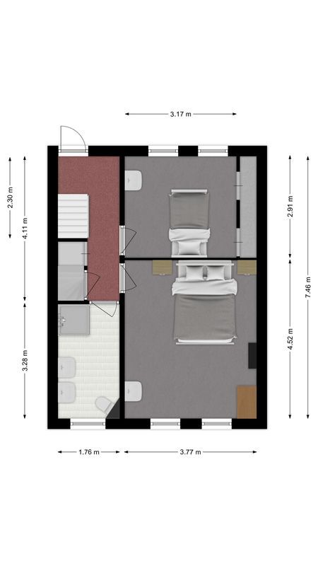 Violierstraat 17 Floorplan Blur 1