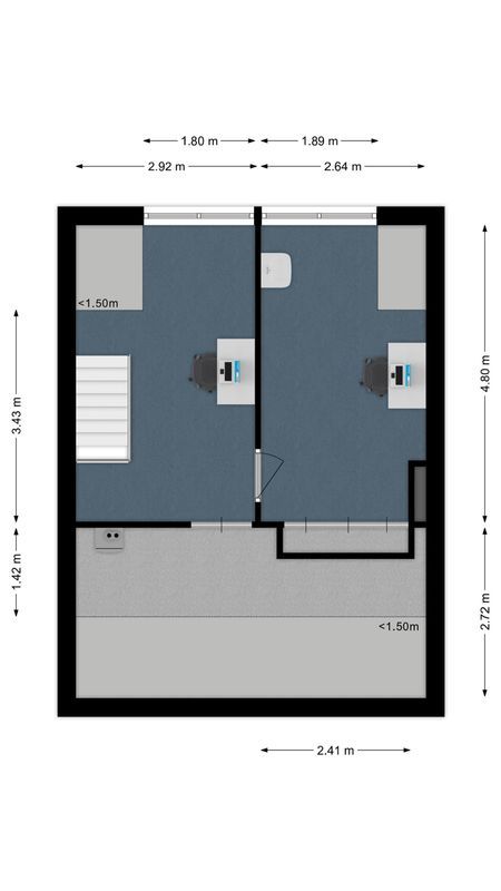 Violierstraat 17 Floorplan Blur 3