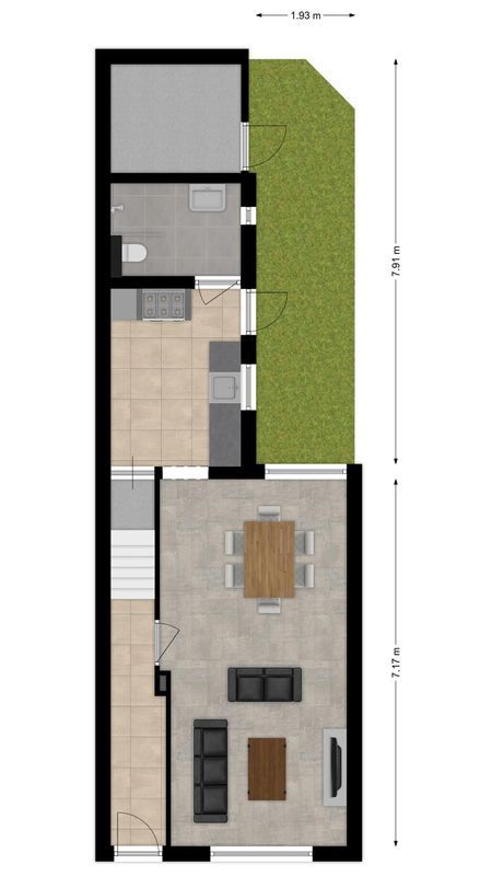 Esdoornstraat 23 Floorplan Blur 2