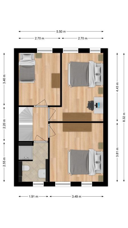 Bruinissestraat 50 Floorplan Blur 1